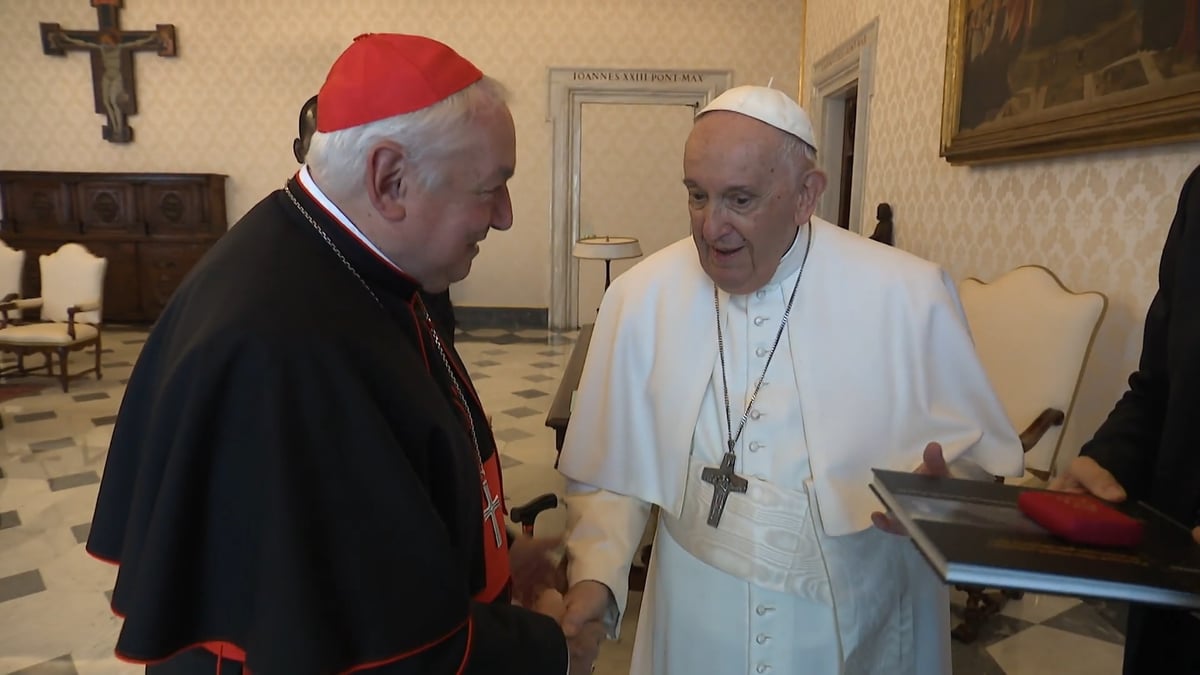 Cardinal Aveline Pape François