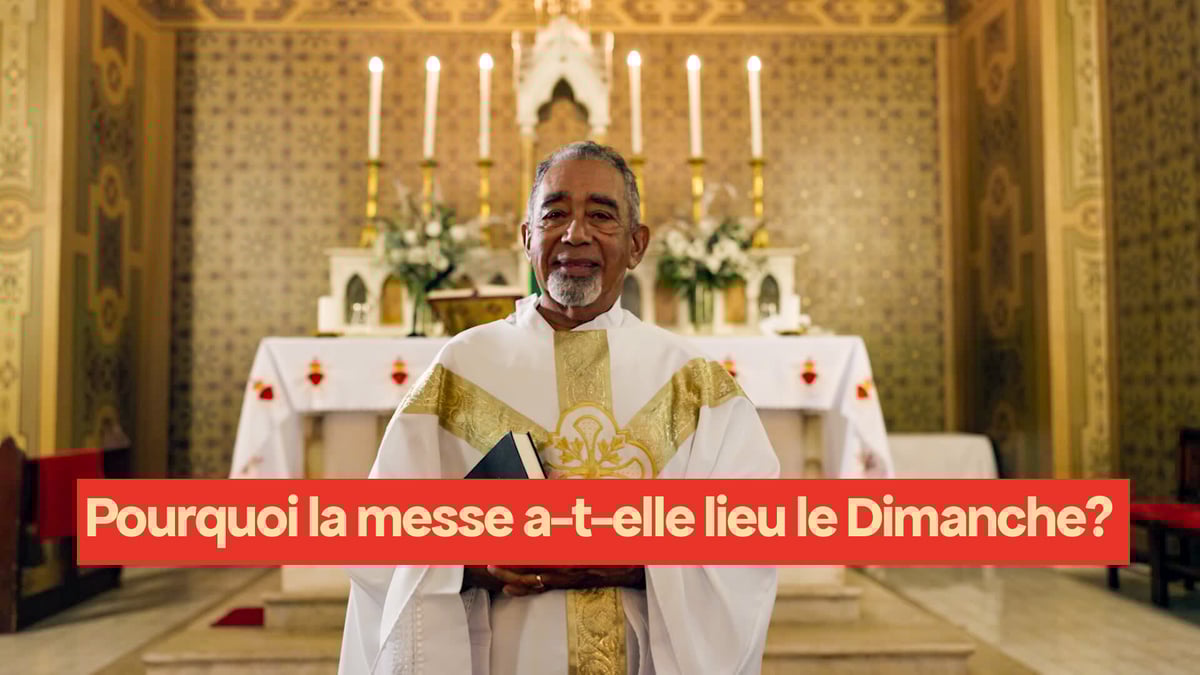 Juste et bon - format paysage pourquoi messe le dimanche
