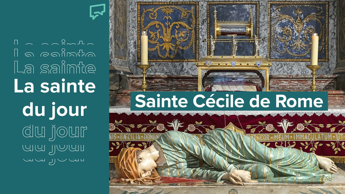 Vignette Sainte Cécile de Rome